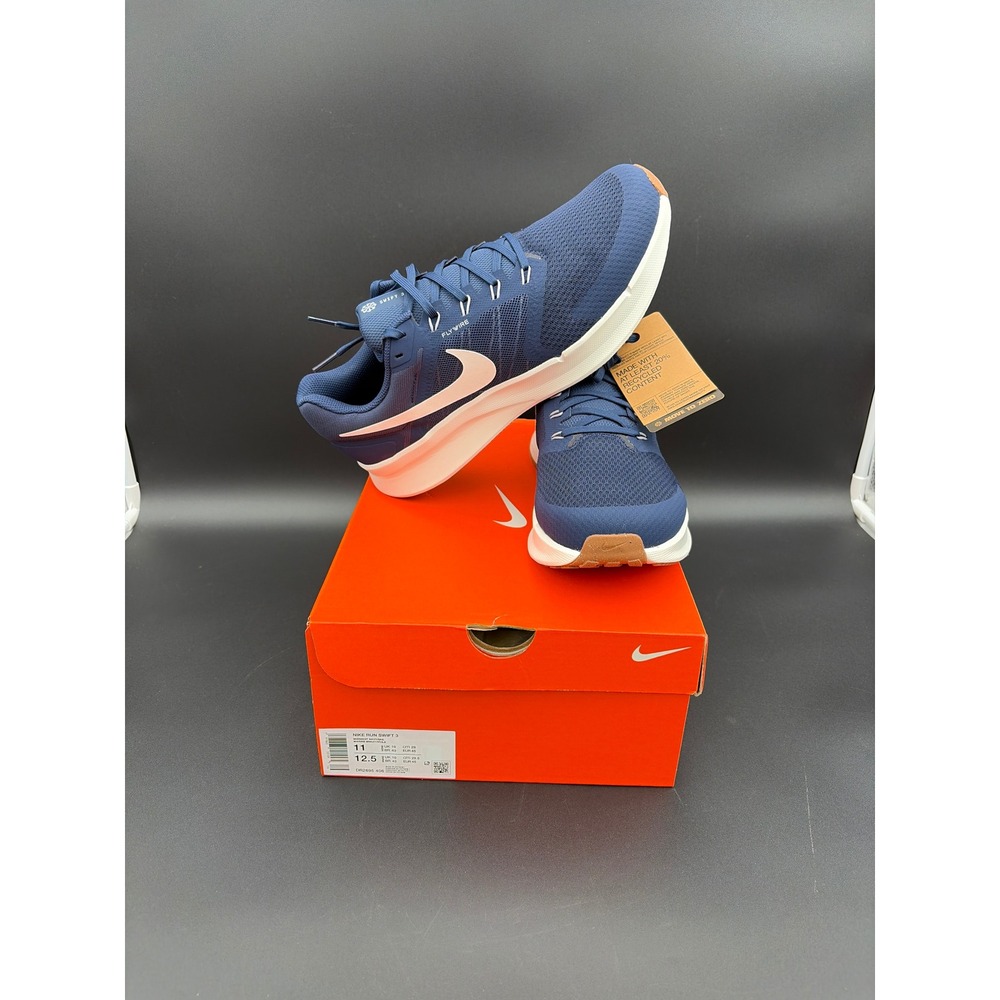 Nike Run Swift 3 Mens Running Shoes Midnight Navy‎ Sail DR2695-406 Size 11